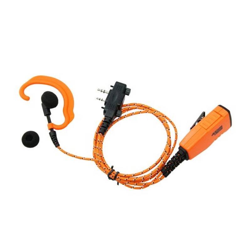 Øreplugg med C-shell og anti-twin kabel