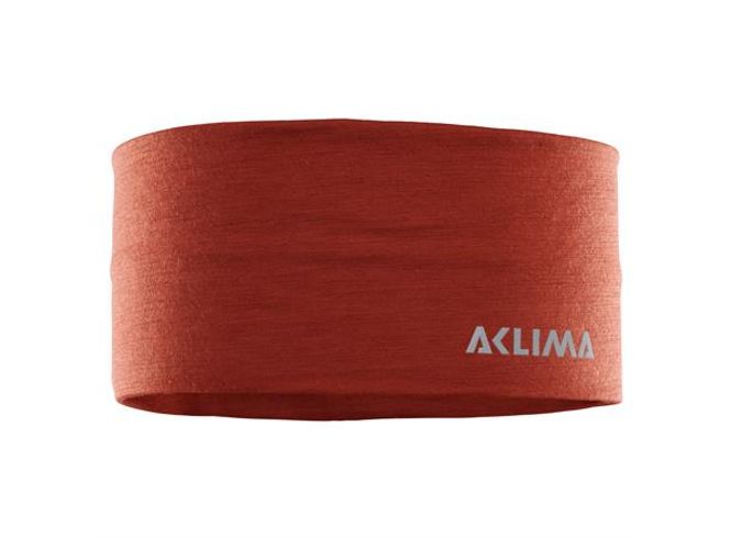 Hovedbilde Aclima LightWool pannebånd red ochre