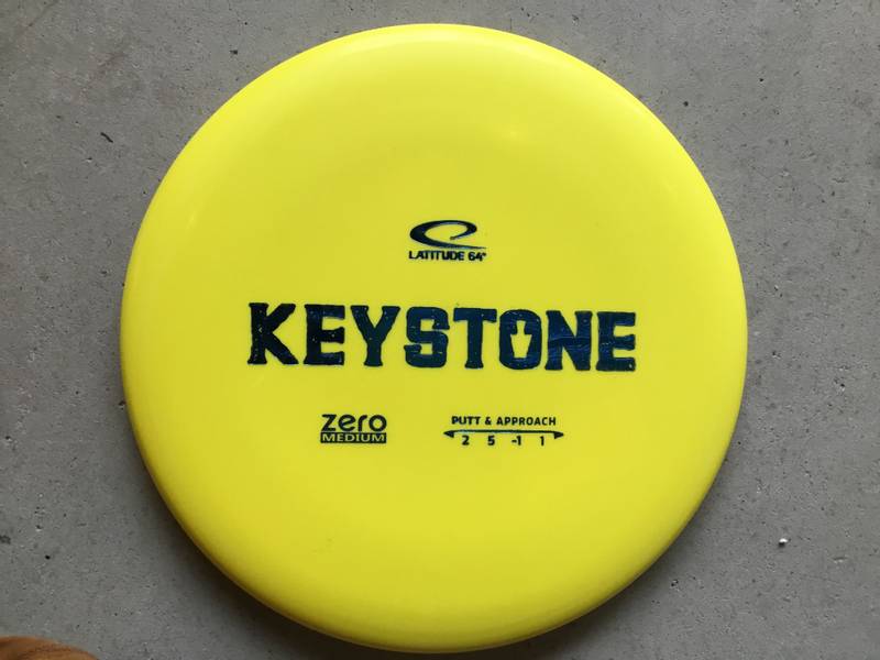 Zero medium putter keystone