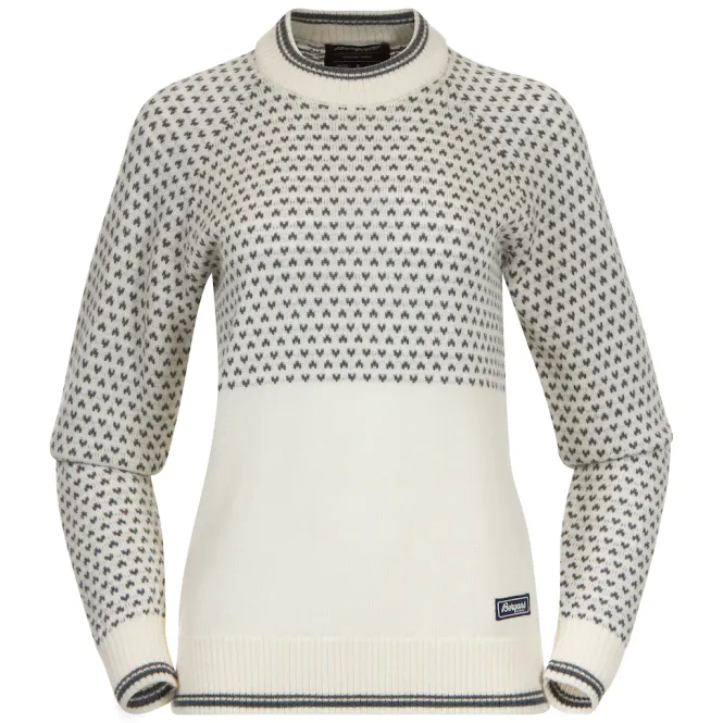 Hovedbilde Bergans Alvdal Jumper Vanilla White/solid dark ...