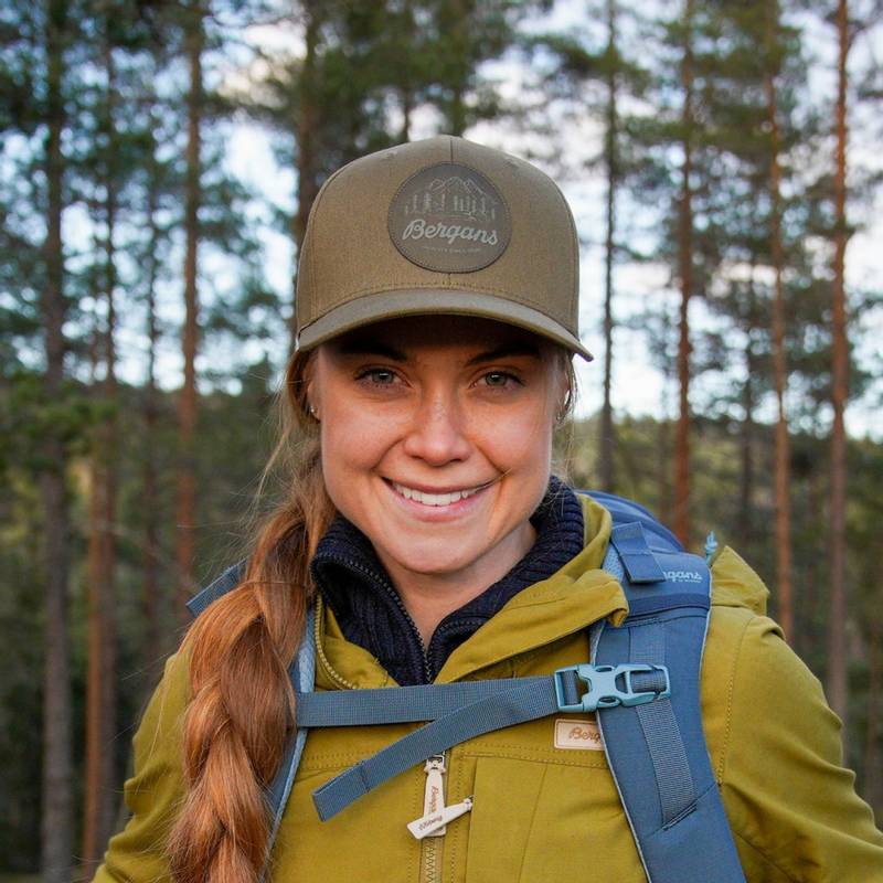 bergans Normarka Epoch Flex Cap Green Mud