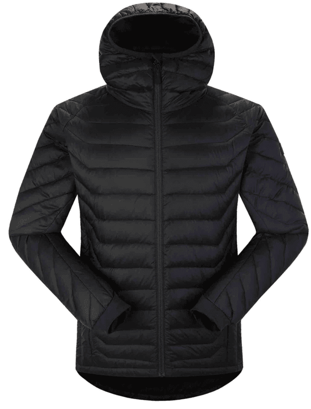 Skogstad Salen CO, jakke light dun jakke, Black